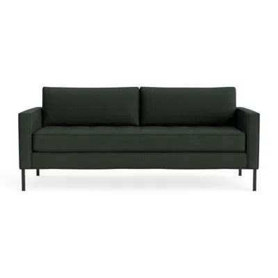 Blu Dot Paramount 80" Sofa - Vos Evergreen / Metal