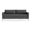 Blu Dot Paramount 95" Sofa - Gabro Grey / Stainless Steel