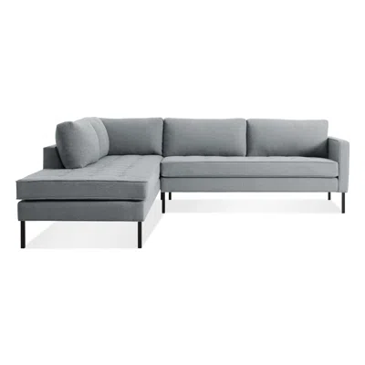 Blu Dot Paramount Sectional Sofa - Sanford Ceramic / Metal / Left