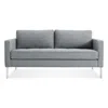 Blu Dot Paramount Studio Sofa In Sanford Ceramic/stainless Steel