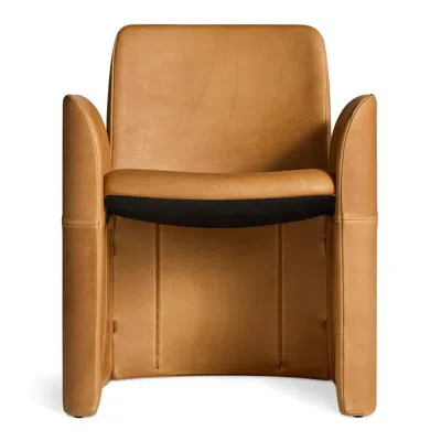 Blu Dot Parentheses Chair - Butterscotch Leather