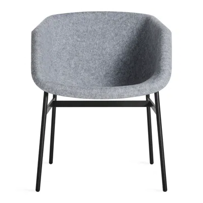 Blu Dot Past Life Chair - Light Grey / Black In Gray