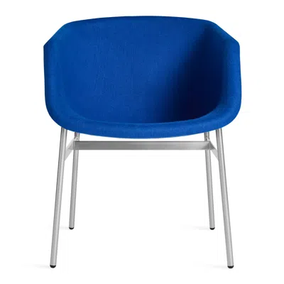 Blu Dot Past Life Dining Chair In Cobalt/silver