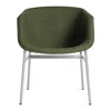 Blu Dot Past Life Dining Chair In Olive/silver
