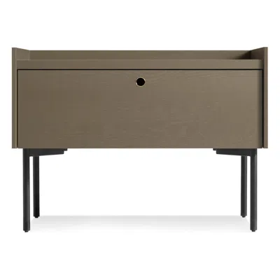 Blu Dot Peek Nightstand - Dark Olive In Green