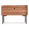 Blu Dot Peek Nightstand In Rustic Walnut