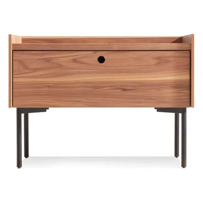 Blu Dot Peek Nightstand In Rustic Walnut