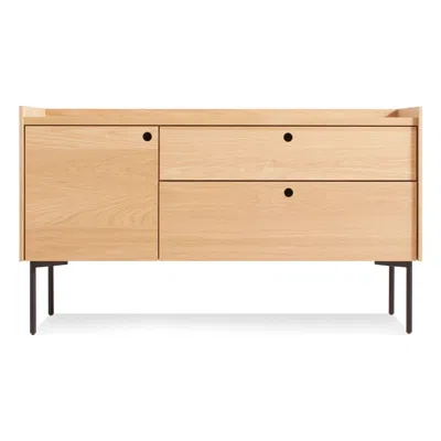 Blu Dot Peek Small Media Stand - Rustic Walnut In Neutral