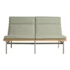 Blu Dot Perch Outdoor 2 Seat Sofa In Sunbrella Oasis/charcoal