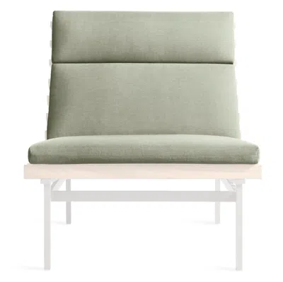 Blu Dot Perch Outdoor Lounge Chair Replacement Cushion In Green