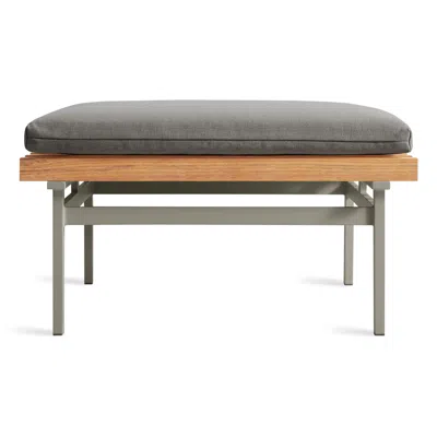 Blu Dot Perch Outdoor Ottoman In Toohey Charcoal