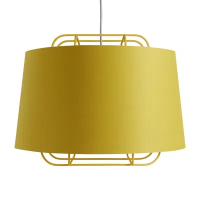Blu Dot Perimeter Large Pendant Light - Ochre In Brown