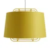 Blu Dot Perimeter Large Pendant Light In Ochre/ochre