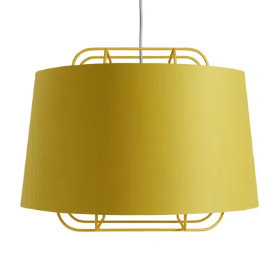 Blu Dot Perimeter Large Pendant Light In Ochre/ochre
