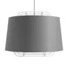 Blu Dot Perimeter Large Pendant Light - White / Grey In Multi