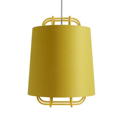 Blu Dot Perimeter Small Pendant Light In Ochre/ochre