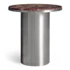 Blu Dot Plateau Side Table - Cherry Marble