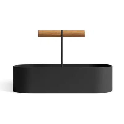 Blu Dot Pluck Large Caddy - Oblivion In Black