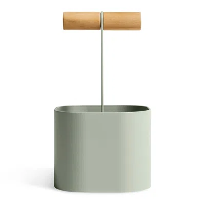 Blu Dot Pluck Small Caddy In Grey Green
