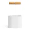 Blu Dot Pluck Small Caddy - White In White