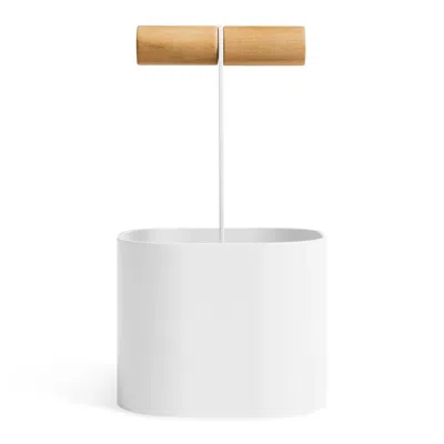 Blu Dot Pluck Small Caddy - White