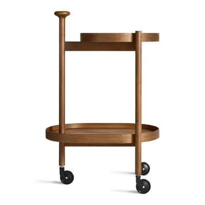 Blu Dot Por Favor Bar Cart In Walnut