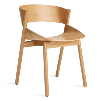 Blu Dot Port Dining Chair In White Oak