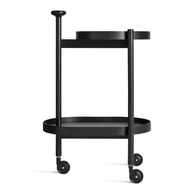 Blu Dot Pose Bar Cart - Black On Ash