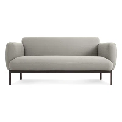 Blu Dot Puff Puff 67" Sofa In Edwards Light Grey