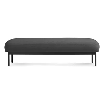 Blu Dot Puff Puff Bench - Maharam Meld In Panda In Black