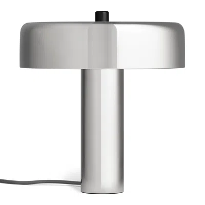 Blu Dot Punk Table Lamp - Polished Nickel In Silver