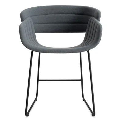 Blu Dot Racer Dining Chair In Maharam Mode In Machine