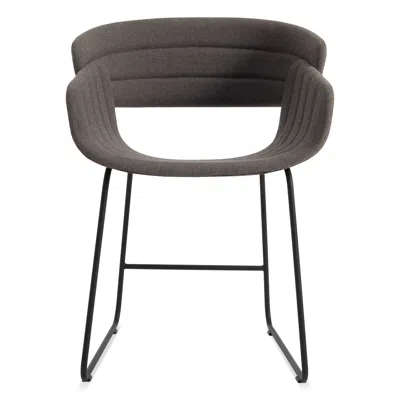 Blu Dot Racer Dining Chair In Toohey Charcoal