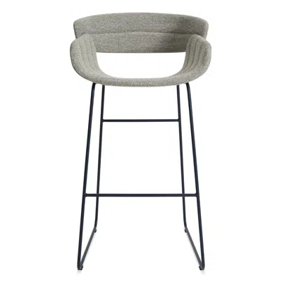 Blu Dot Racer Stool - Barstool / Tait Marine In Gray