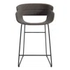 Blu Dot Racer Stool In Brown