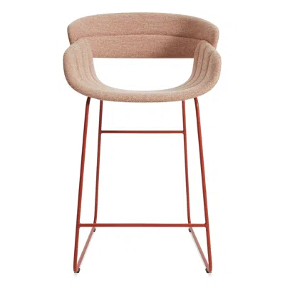 Blu Dot Racer Stool - Counter Stool / Tait Tomato