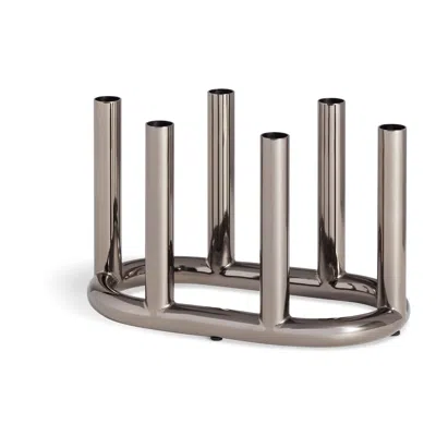 Blu Dot Rad Large Candelabra In Black Nickel