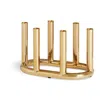 Blu Dot Rad Large Candelabra In Brass