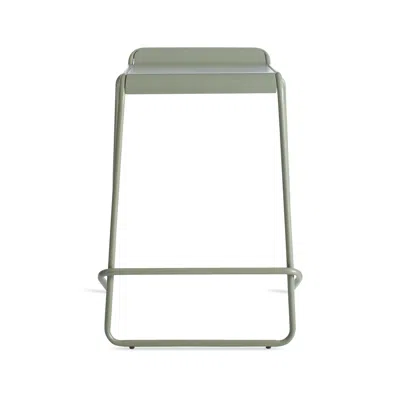 Blu Dot Ready Counter Stool In Grey Green