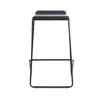 Blu Dot Ready Stacking Stool - Barstool / Black In Black