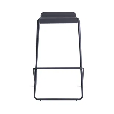 Blu Dot Ready Stacking Stool - Barstool / Navy In Blue