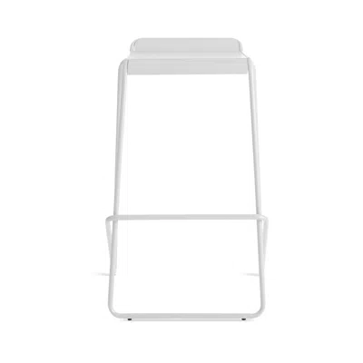 Blu Dot Ready Stacking Stool - Barstool / White