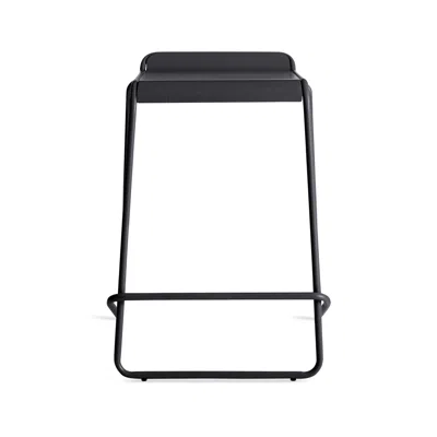 Blu Dot Ready Stacking Stool - Counter Stool / Black