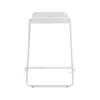 Blu Dot Ready Stacking Stool - Counter Stool / White In White