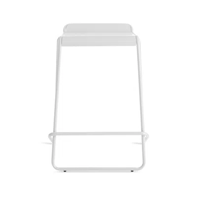 Blu Dot Ready Stacking Stool - Counter Stool / White