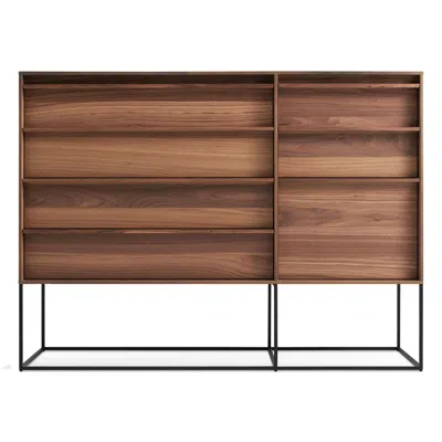 Blu Dot Rule Large Dresser - Walnut In Brown