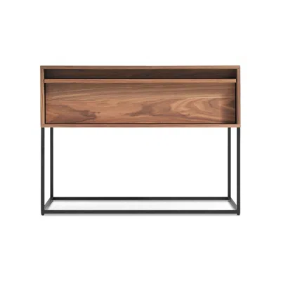 Blu Dot Rule Nightstand - Walnut In Brown