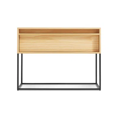 Blu Dot Rule Nightstand In White Oak