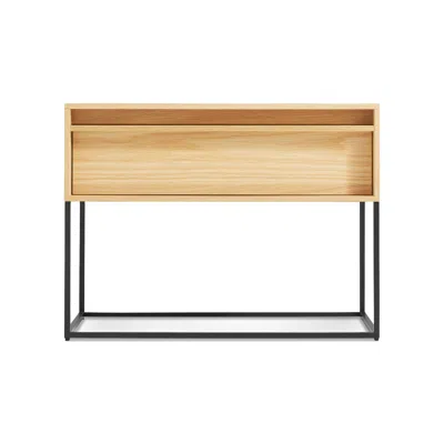 Blu Dot Rule Nightstand - White Oak In Brown