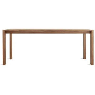 Blu Dot Second Best 76" Wood Dining Table In Walnut
